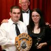 Stuart and Louise Rogers receive their Club Supporters of the year award
