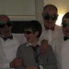 The male section of the choir - Nigel, Thomas, Roger and Ralph