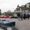 As is traditional many of us stood in the car park rather than sat on the rather more convenient picnic benches 