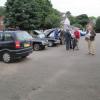 Ted Bennett finds his way around the Briars hall car park after rejoining us after a 7 year absence - welcome back Ted. 