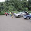 The drizzle eased off and we all managed to judge the cars on display.
