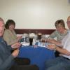 Roger's team were kept busy - looks like Roger needs his glasses. as Cynthia, Pam and Richard keep on task.