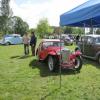We persuaded Ralph to take his car into the arena for the pre 1950's cars judging. 