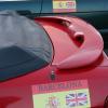 Barcelona Bangers stickers on the Escort Cabriolet and BMW entrants for the rally