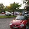 FILLING THE CAR PARK AT THE SCARISBRICK VILLAGE HALL