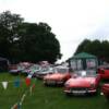 Eric's roadster fronts the stand on the Saturday