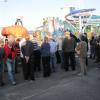 The proximity to the fairground can be seen in this shot.