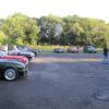 We parked our cars in the overflow car park