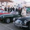 Nigel by his MGB with Pauline Reeves